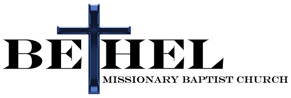 Bethel Missionary Baptist Church logo.
