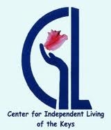 Letters CIL and the name below Center for independent Living of the Keys